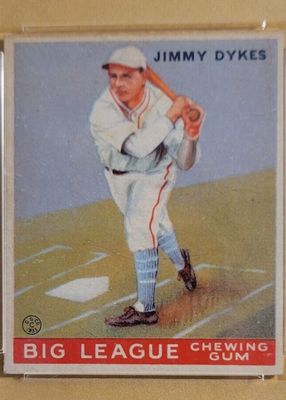 1933 Goudey #6 Base (Corrected - Age 36)