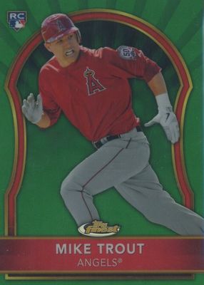 2011 Topps Finest #94 Green Refractor /199