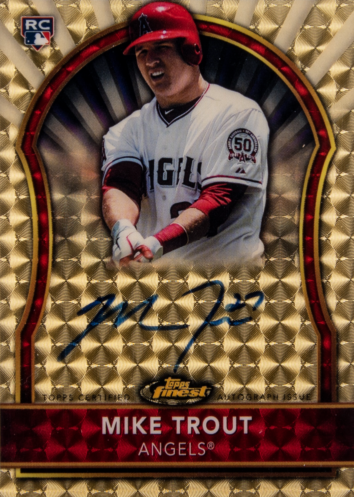 2011 Mike Trout Finest