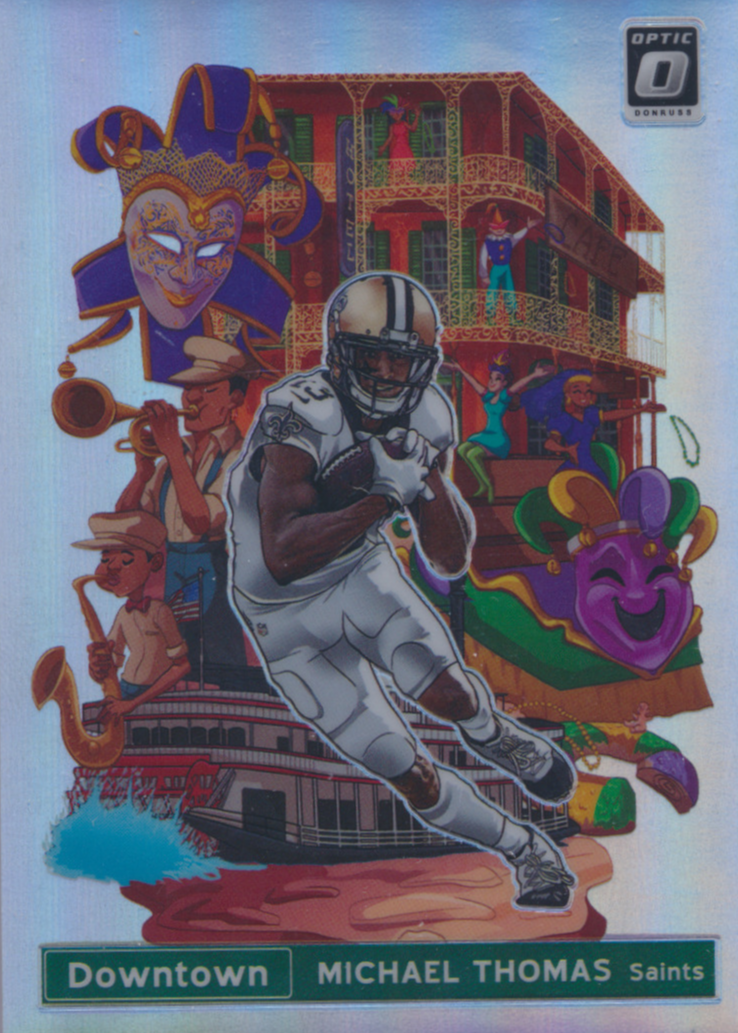 PANINI NFLカード DONRUSS OPTIC PRIZM MICHAEL THOMAS NEW ORLEANS 09/10 #68 送料無料 中古 IT1 2024 Donruss Optic Tua/Tyreek Black Pandora Prizm Best