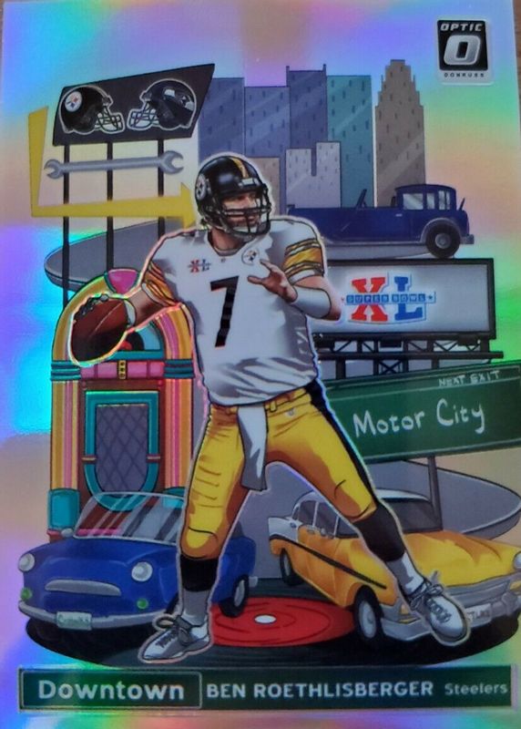 Ben Roethlisberger 2020 Optic DT25 Downtown (Super Bowl) /(SSP) Price