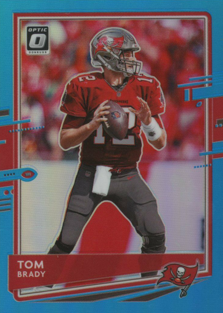 Tom Brady 2020 Optic #92 Aqua /299 Price Guide Sports Card Investor