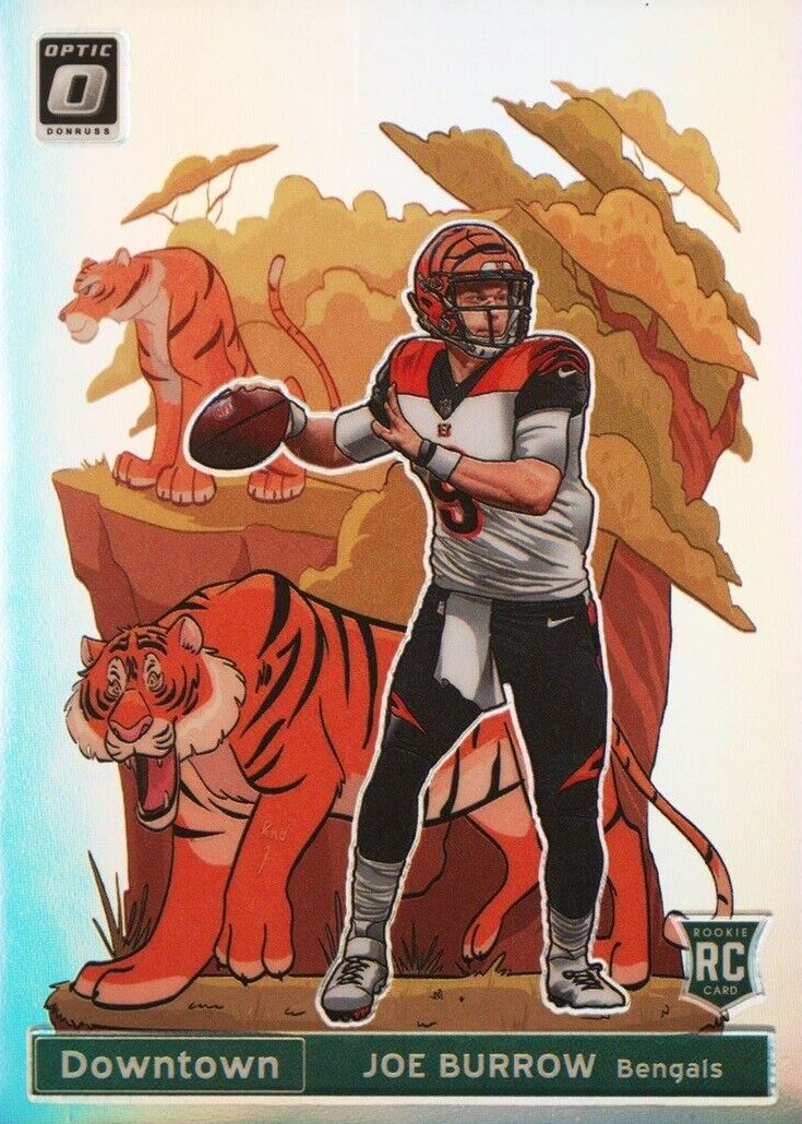 Joe Burrow 2020 Optic #DT-40 Downtown /(SSP) Price Guide - Sports