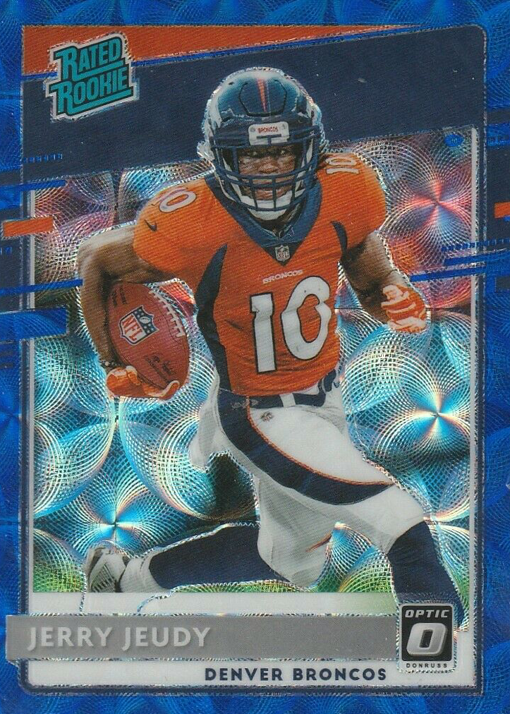NFL 2020 Optic ジェリージュディ ルーキー直書きオート 199シリ