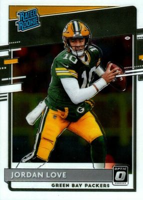 NFL 2020 Panini Absolute Introductions Jordan Love Trading Card I-JL (Rookie)  