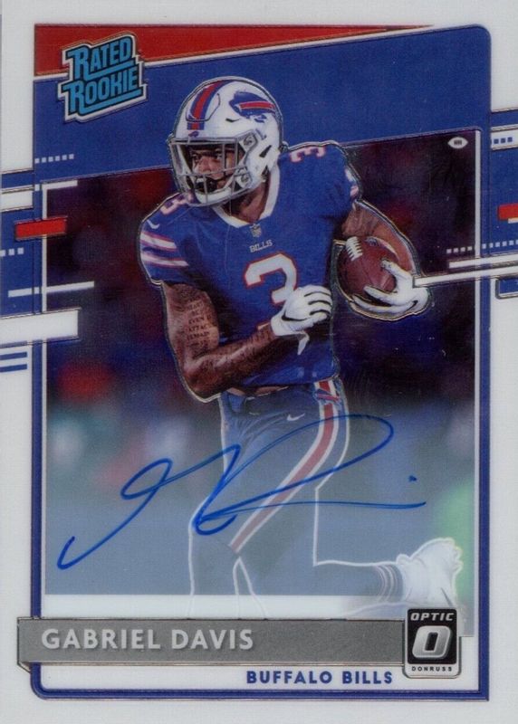 2020 Optic #187 Rated Rookie Autographs /150