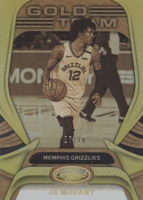 2020 Certified #10 Mirror Gold /10