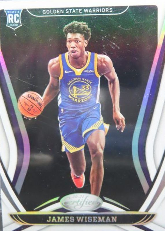 James Wiseman 2020 Certified #199 Base Rookie SGC 9