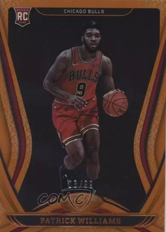 Patrick Williams 2020 Certified #197 Mirror Orange /99 Rookie RAW