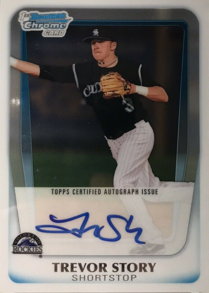 【BGS9 MINT】TREVOR STORY RC /99シリ AUTO BGS9 MINT】TREVOR STORY RC /99シリ AUTO
