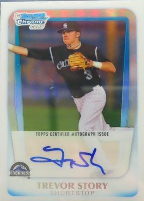 2011 Bowman Draft #BCAP-TS Chrome Prospect Auto - Refractor /500 (1st)