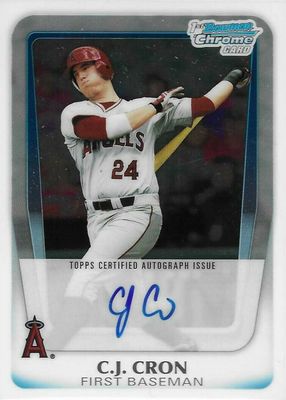 2011 Bowman Draft #BCAP-CC Chrome Prospect Auto (1st)