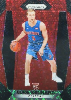 2017 Prizm #171 Fast Break Red /125