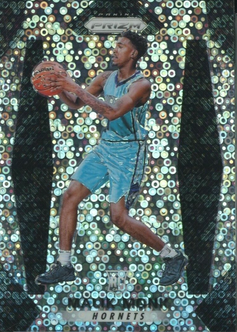 PANINI NBAカード SELECT PRIZM MALIK MONK CHARLOTTE HORNETS 03/25 #XF-MMK 送料無料 中古 IT1 Malik Monk 2017 Prizm #233 Fast Break Price Guide - Sports