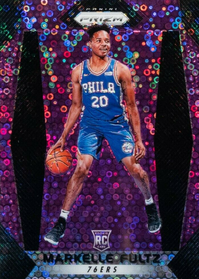 Prizm Fast Break Markelle Fultz Auto サイン 2024-25 Panini Prizm Larry Bird Fast Break Red SSP /100