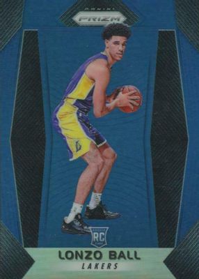 その他 Prizm fast break purple Lonzo Ball RC/75 Lonzo Ball 2017-18 Panini Prizm PURPLE FAST BREAK /75 PSA 9