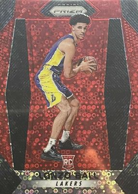 2017 Prizm #289 Fast Break Red /125