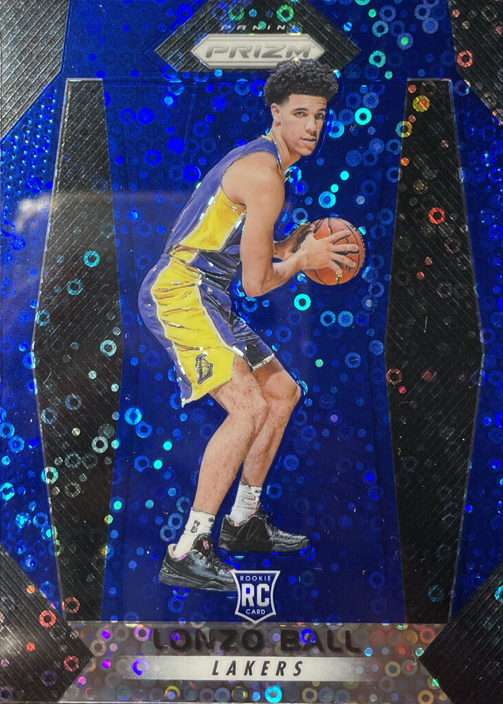 Prizm fast break purple Lonzo Ball RC/75