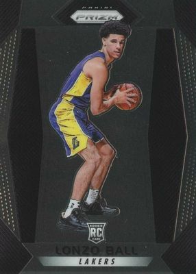 その他 Prizm fast break purple Lonzo Ball RC/75 Lonzo Ball 2017-18 Panini Prizm PURPLE FAST BREAK /75 PSA 9