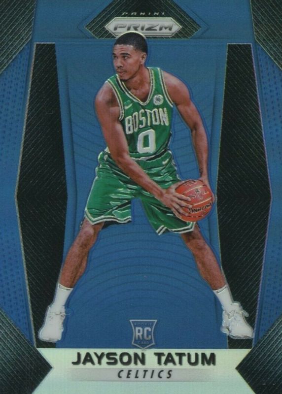 Jayson Tatum 2017 Prizm #16 Blue /199 Rookie BGS 9.5