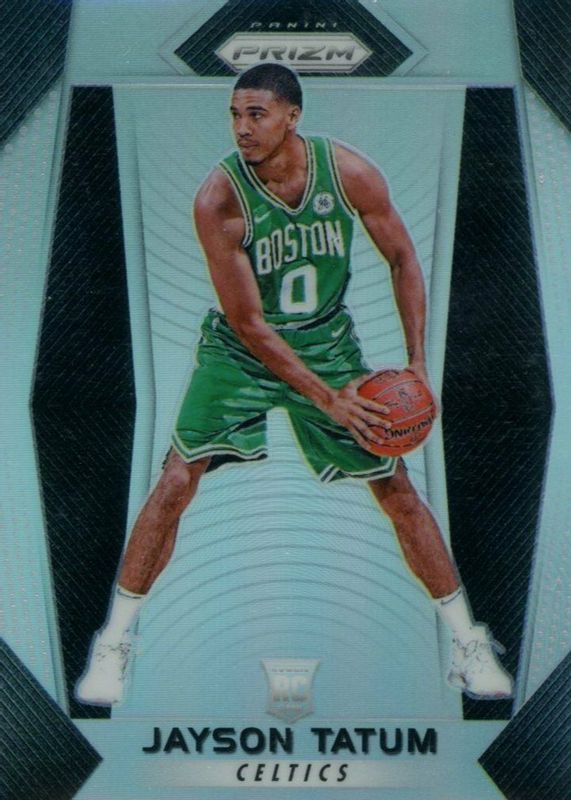 Jayson Tatum 2017 Prizm #16 Silver Rookie SGC 10