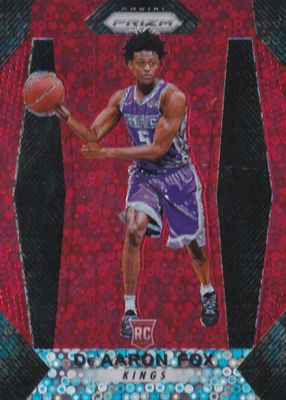 2017 Prizm #24 Fast Break Red /125