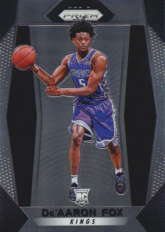 De'Aaron Fox 2017 Prizm #24 Base Rookie SGC 10