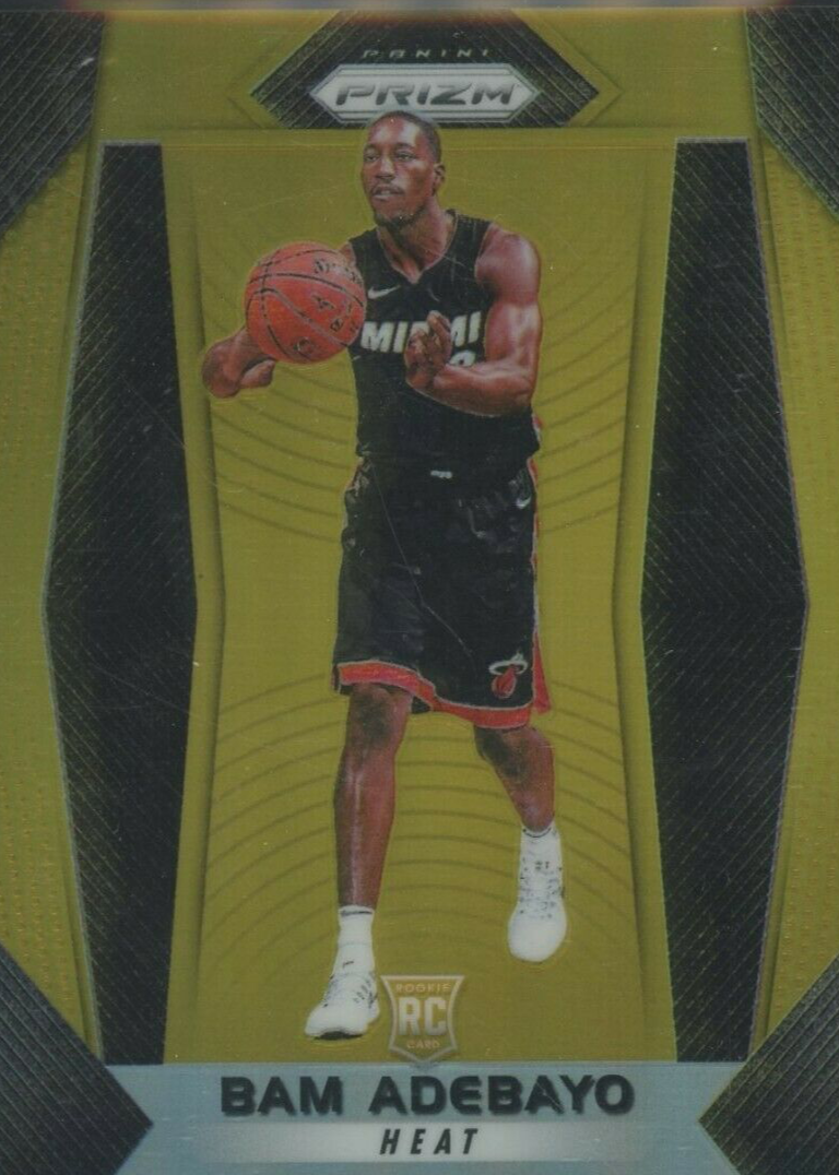 Bam Adebayo 2017 Prizm #51 Gold /10 Price Guide - Sports Card Investor