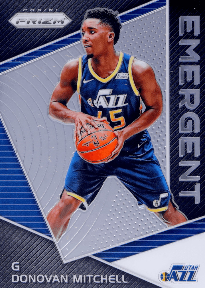 その他 17/18 Prizm Donovan Mitchell RC auto nba Donovan Mitchell 17-18 Panini Prizm RC Rookie Card NBA Used