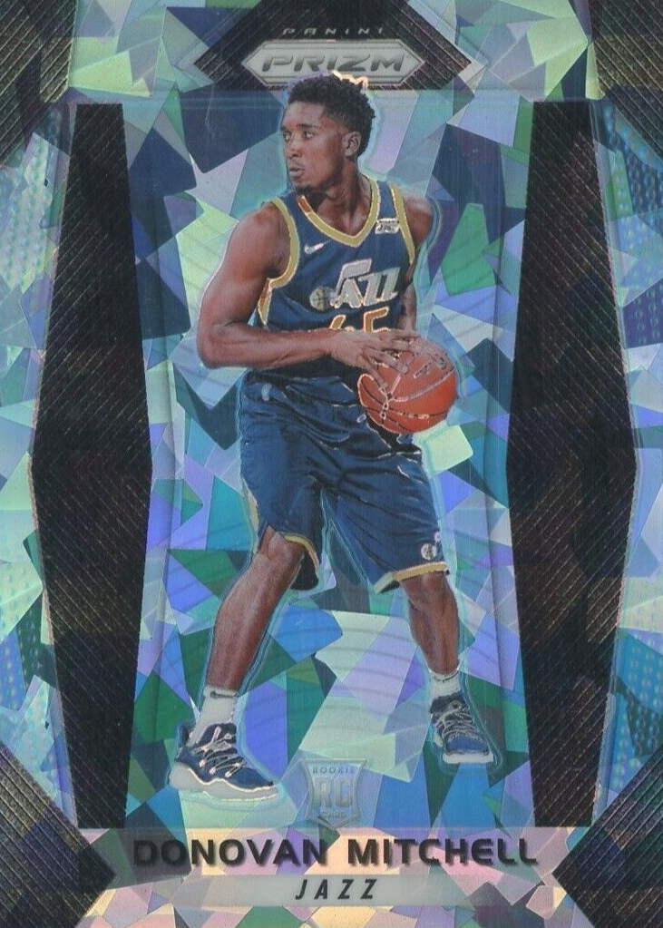 Donovan Mitchell 2017 Prizm #117 Blue Ice /99 Price Guide - Sports
