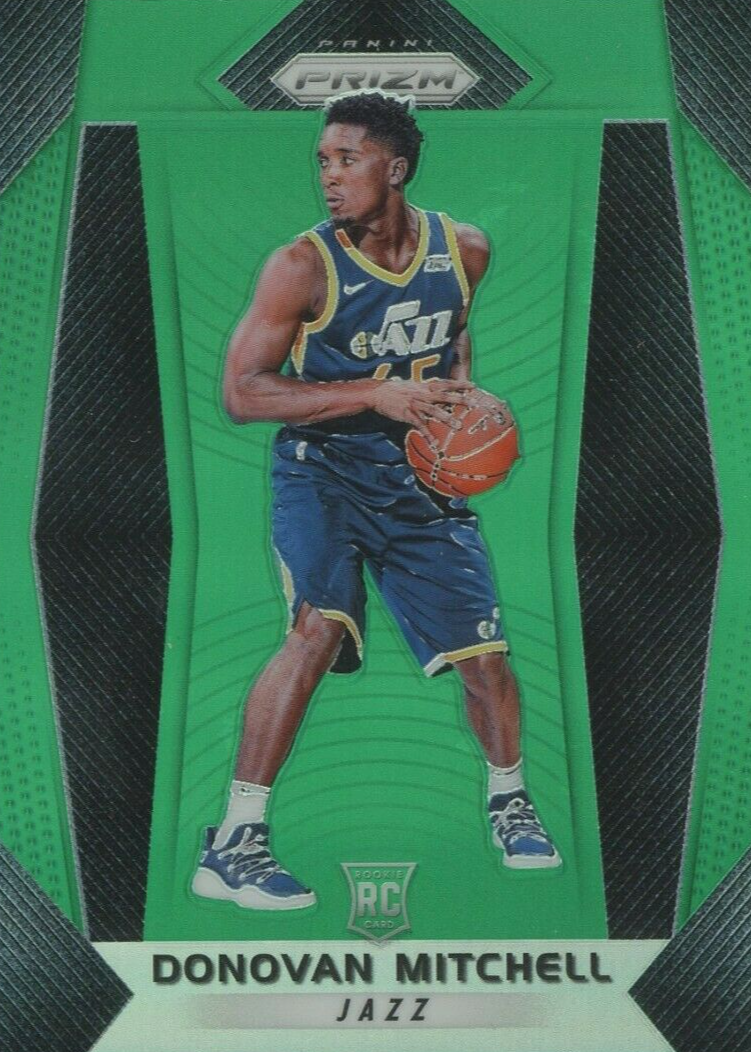 Donovan Mitchell 2017 Prizm #117 Green PSA 10 Price Guide 