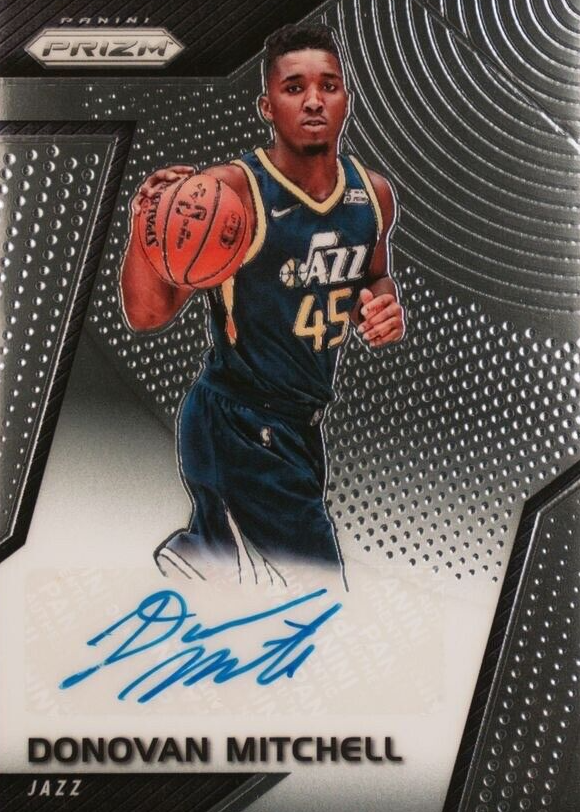 Donovan Mitchell 2017 Prizm #RS-DM Rookie Signatures Price