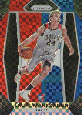 2017 Prizm #247 Red White Blue