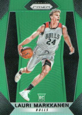 NBA  カードPrizm Lauri Markkanen RC Silver 2017-18 Panini Prizm LAURI MARKKANEN Silver AUTO Autograph