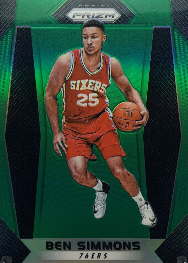 Ben Simmons 2017 Prizm #9 Green Price Guide - Sports Card Investor