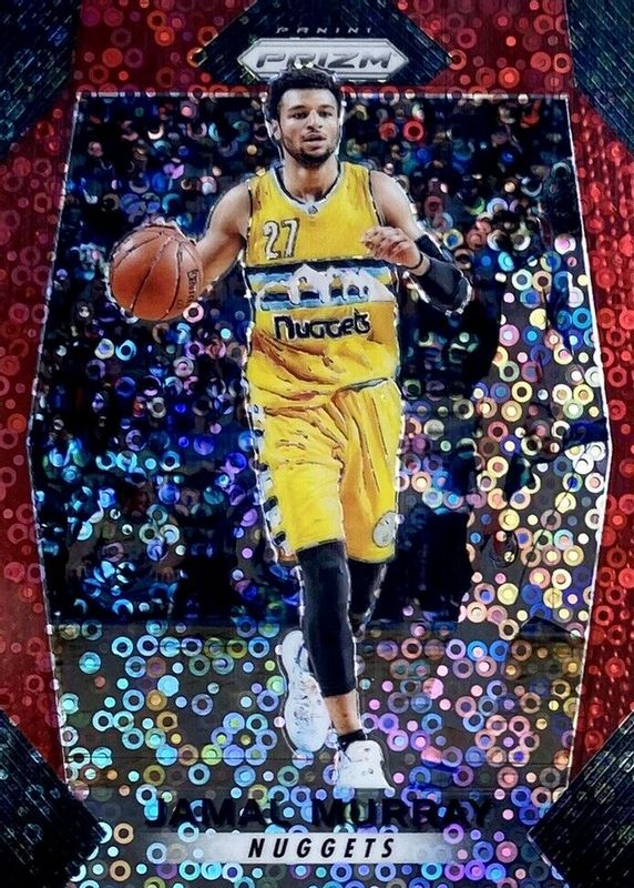 Jamal Murray 2017 Prizm #167 Fast Break Red /125 SGC 9