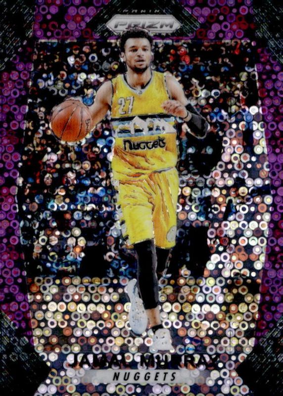 Jamal Murray 2017 Prizm #167 Fast Break Purple /75 SGC 10