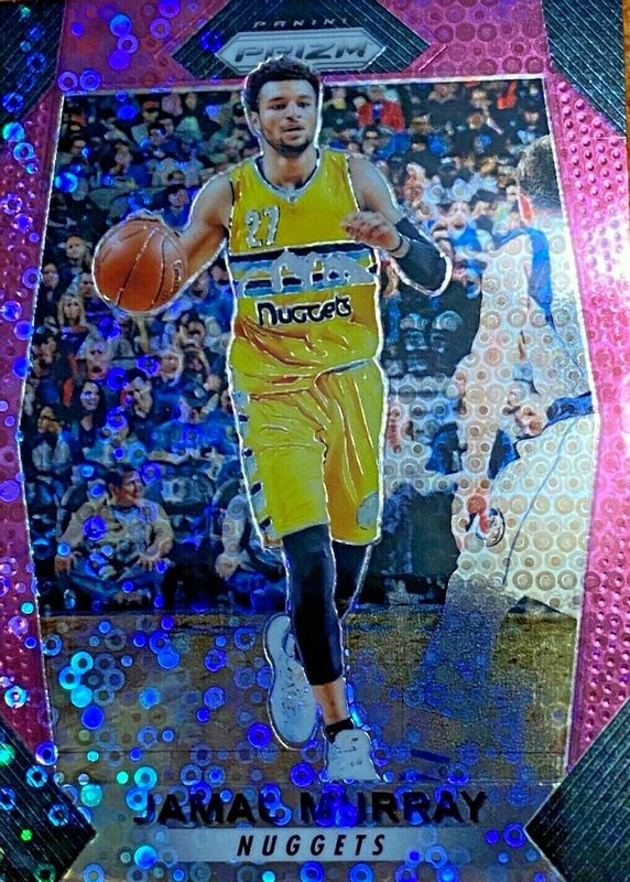 Jamal Murray 2017 Prizm #167 Fast Break Pink /50 BGS 9.5