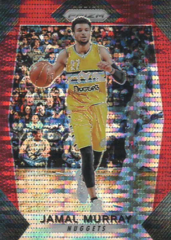 Jamal Murray 2017 Prizm #167 Red Pulsar /25 PSA 10