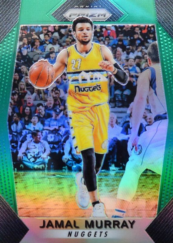 Jamal Murray 2017 Prizm #167 Green PSA 9