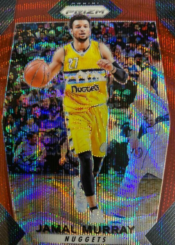 Jamal Murray 2017 Prizm #167 Ruby Wave RAW