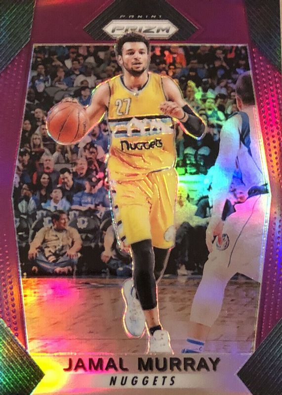 Jamal Murray 2017 Prizm #167 Purple /75 BGS 9