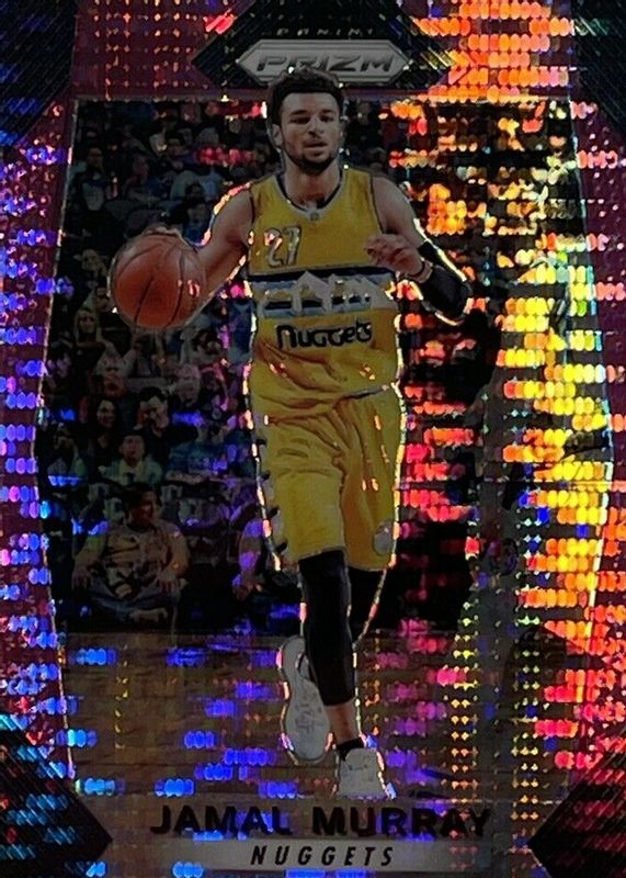 Jamal Murray 2017 Prizm #167 Pink Pulsar /42 BGS 10 BLACK LABEL