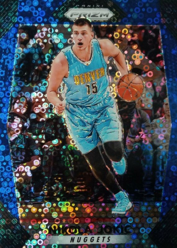 Nikola Jokic 2017 Prizm #166 Fast Break Blue /175 SGC 10