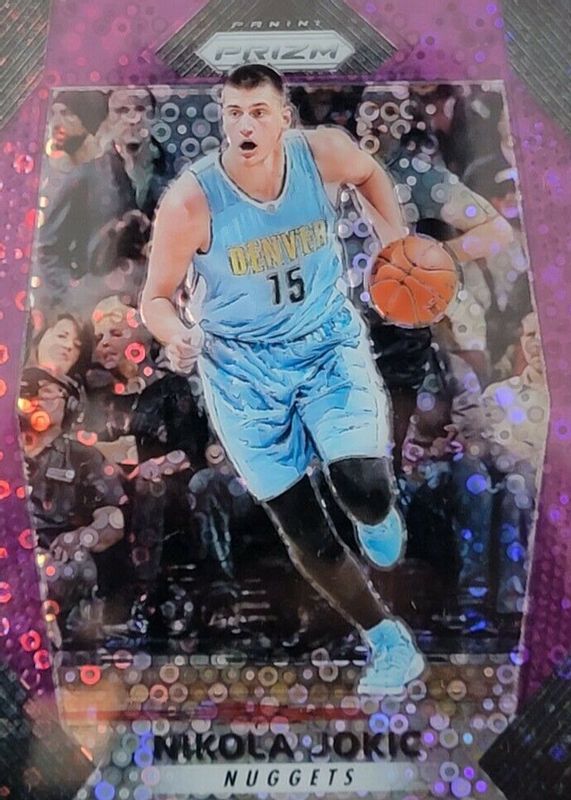 Nikola Jokic 2017 Prizm #166 Fast Break Purple /75 BGS 9.5