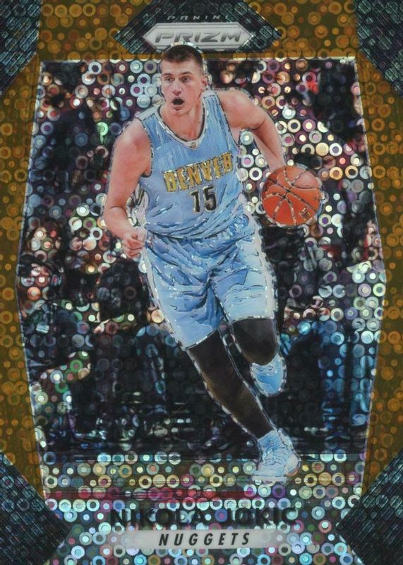 Nikola Jokic 2017 Prizm #166 Fast Break Bronze /20 PSA 10