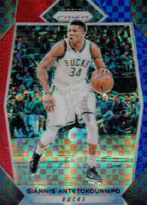 2017 Prizm #182 Red White Blue