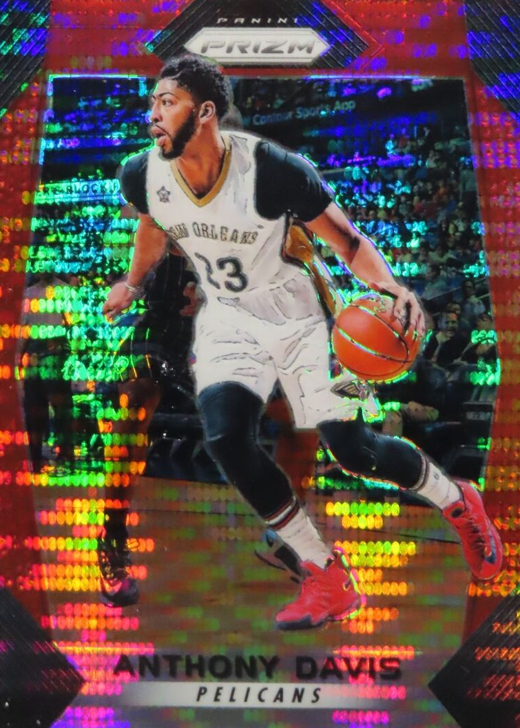 Anthony Davis 2017 Prizm #121 Red Pulsar /25 Price Guide