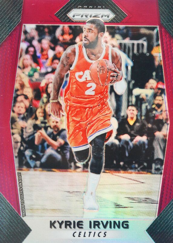 Kyrie Irving 2017 Prizm #192 Purple /75 RAW