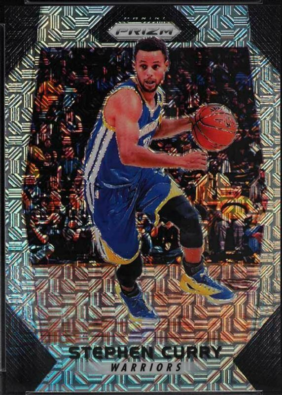 Stephen Curry 2017 Prizm #41 Mojo /25 PSA 10